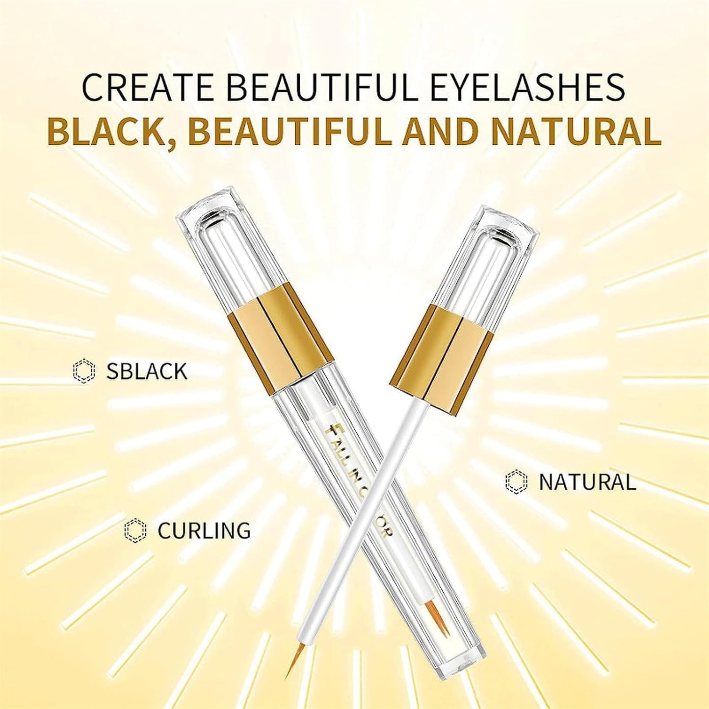 Serum Cils Croissance, Sérum Pour Cils Allongeant Les Cils Et Favorisant Leur Croissance, Crée Des Sérum De Croissance Des Cils Naturels Pour La Croissance - Sans Irritation