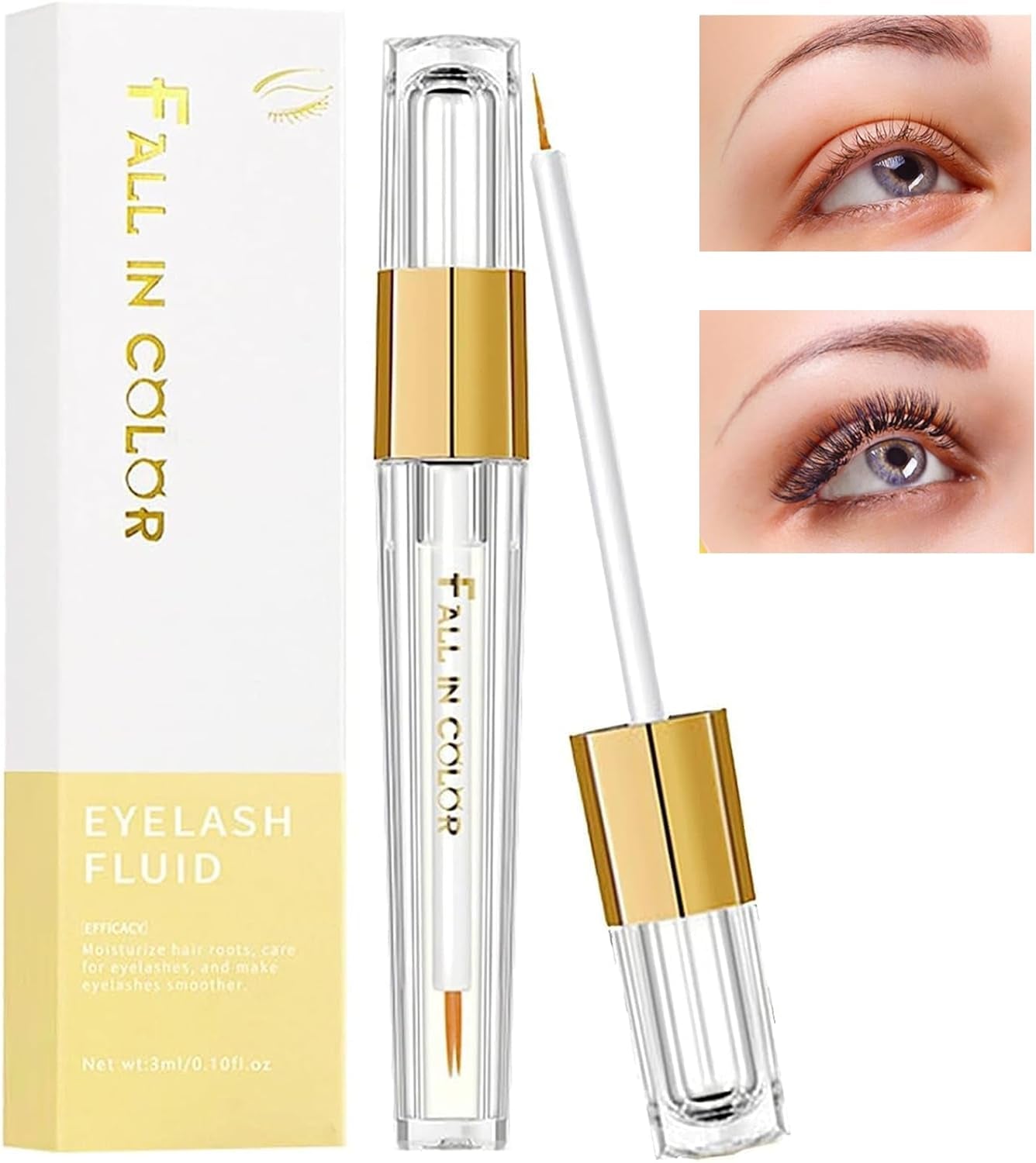 Serum Cils Croissance, Sérum Pour Cils Allongeant Les Cils Et Favorisant Leur Croissance, Crée Des Sérum De Croissance Des Cils Naturels Pour La Croissance - Sans Irritation